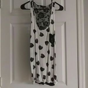 Heart tank top