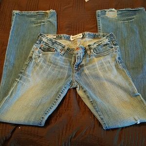 Distressed Big Star Jeans