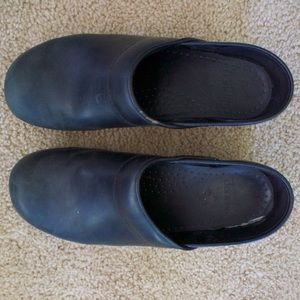 Dansko Black Clogs