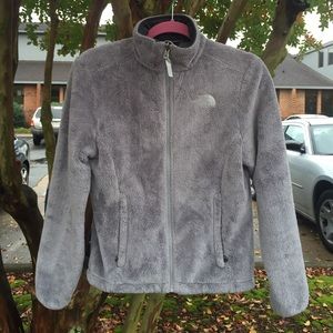 North Face Gray coat.  XS.  Good used condition