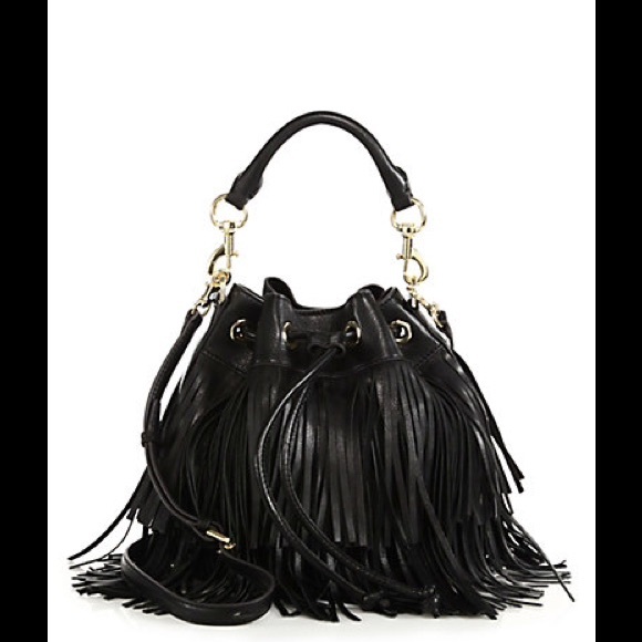 SOLD 👍💞vegan leather fringed bag! A must have! - Picture 1 of 2