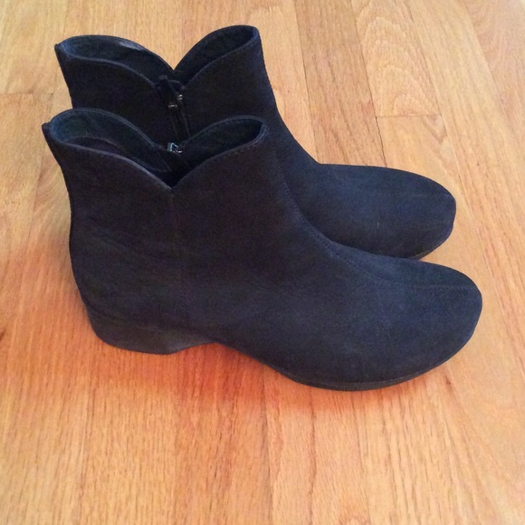 Dansko black booties