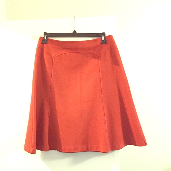 Beautiful orange skirt