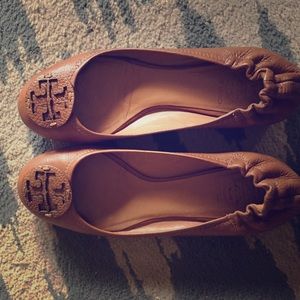 Authentic Tory Burch Reva Flats