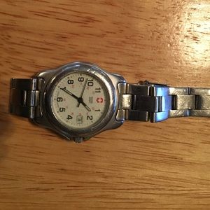Swiss Army Sterling Silver watch