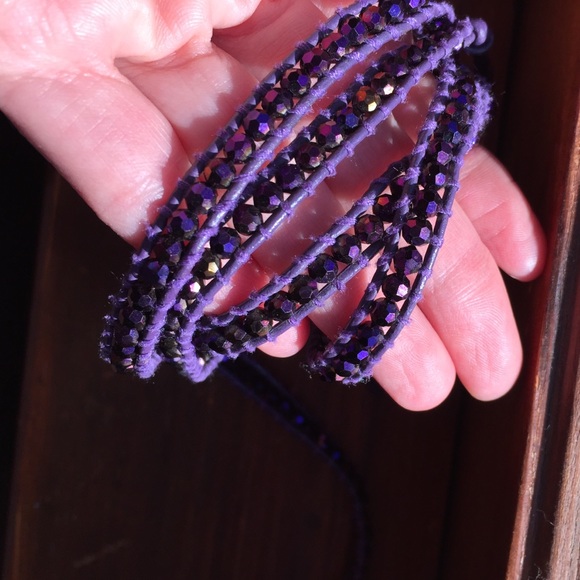 🚫🌹🚫Gorgeous purple wrap bracelet