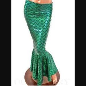 Mermaid tail costume size medium