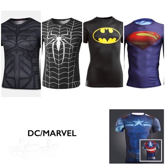 SPIDERMAN Mens COMPRESSION SHIRT - Picture 3 of 3