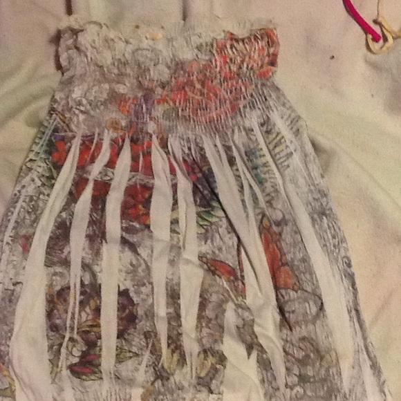 Ed Hardy like tube top