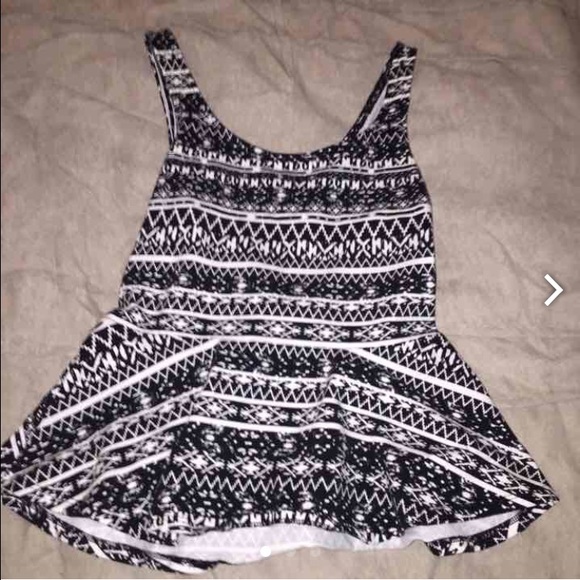 Express Brand New Peplum Tank - Picture 2 of 2