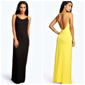 BLACK maxi dress size 12