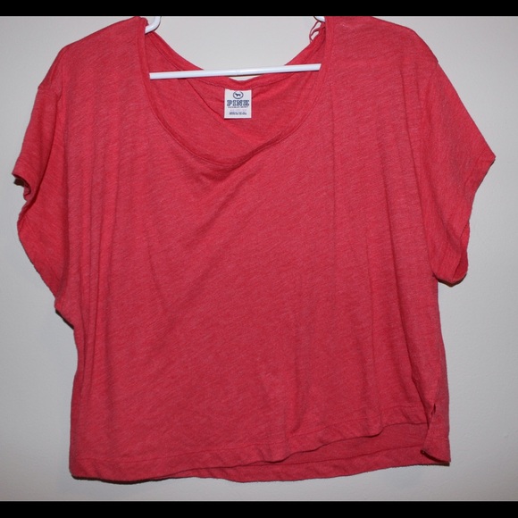 Pink crop top tshirt