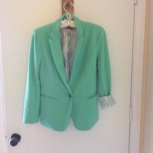 Mint Green Blazer