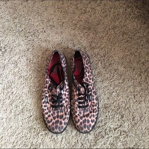 Leopard Print Vans