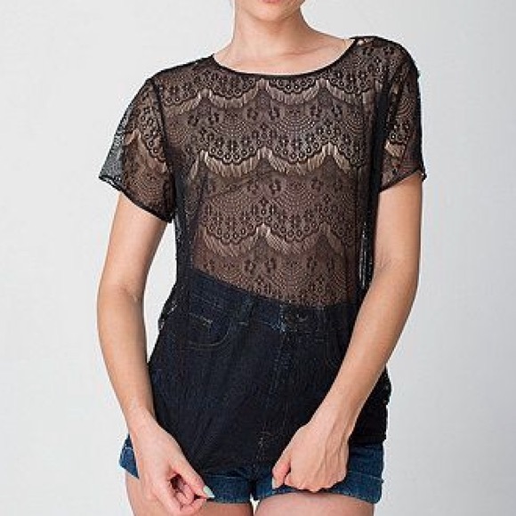 •AA Lace Tee•