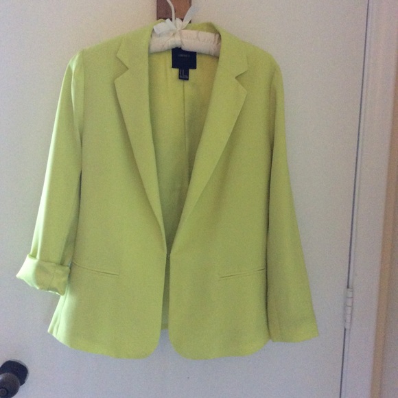 Electric Yellow Blazer