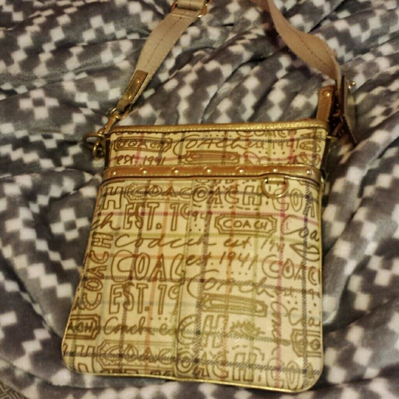 Authentic Coach Crossbody Purse