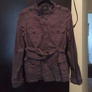 Sanctuary combat style belted jacket