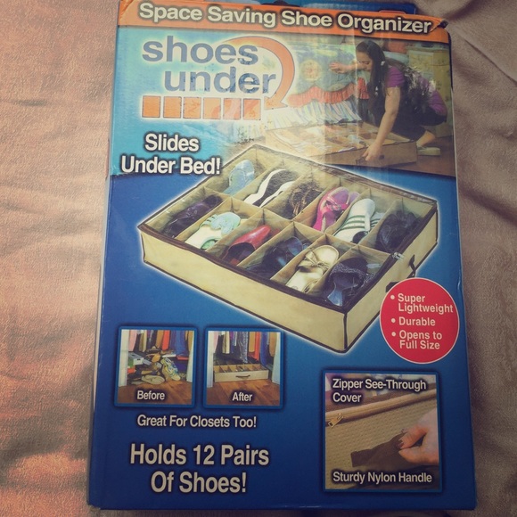 Shoes under!!!