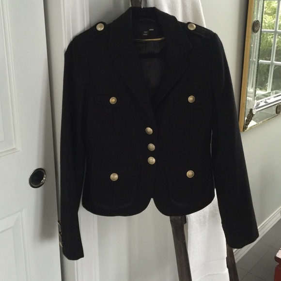 Wool cropped blazer - Picture 1 of 1