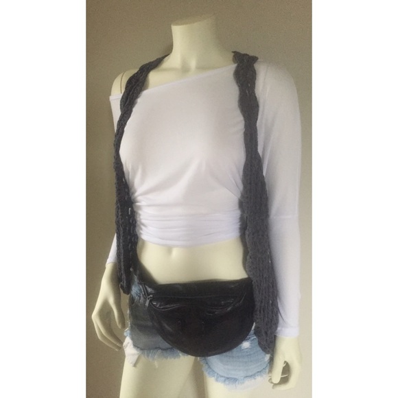 Toni Handbags - TONI vintage black leather belt pack retro ⚡️