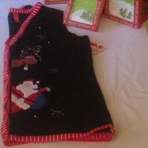 Plus size Christmas sweater vest