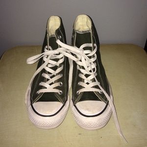 army green converse