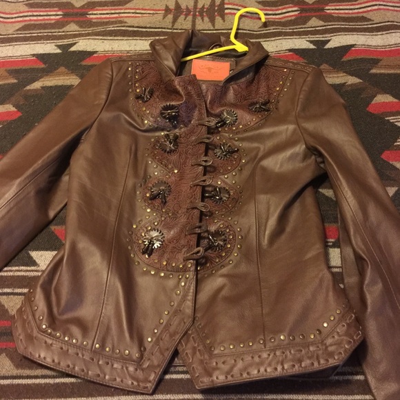 Real leather jacket