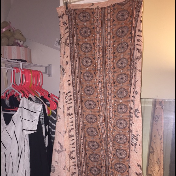FREE PEOPLE - long maxi skirt