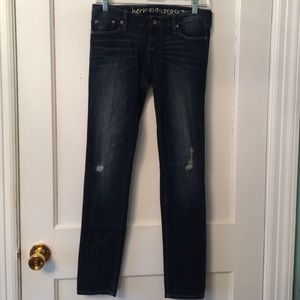 Pac Sun Bullhead dark distressed jeans Hermosa
