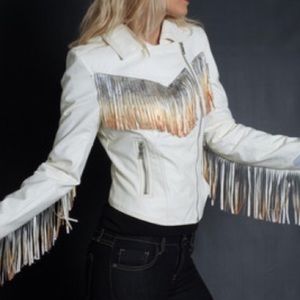 Rock on ombre fringe