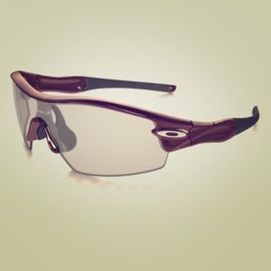 Oakley Radar sunglasses in maroon