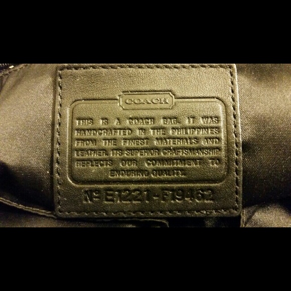 Authentic Coach Handbag - Picture 2 of 4