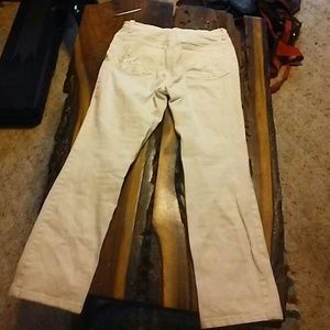 White jeans