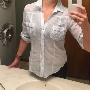 Express Light Blue with shiny pin stripe