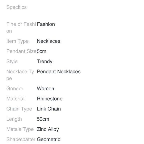 Pretty Leaf Gold Necklace - Picture 2 of 2