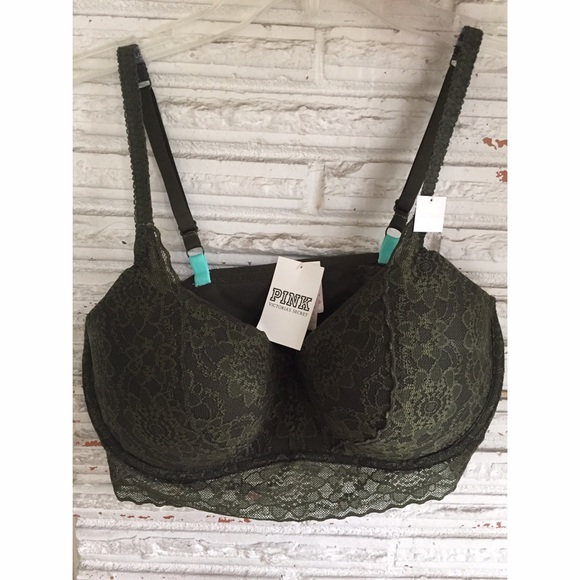 Victoria's Secret PINK medallion lace bralette