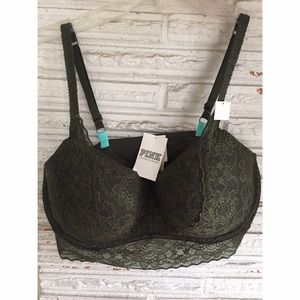 Victoria's Secret PINK medallion lace bralette