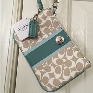 Authentic Coach Wristlet