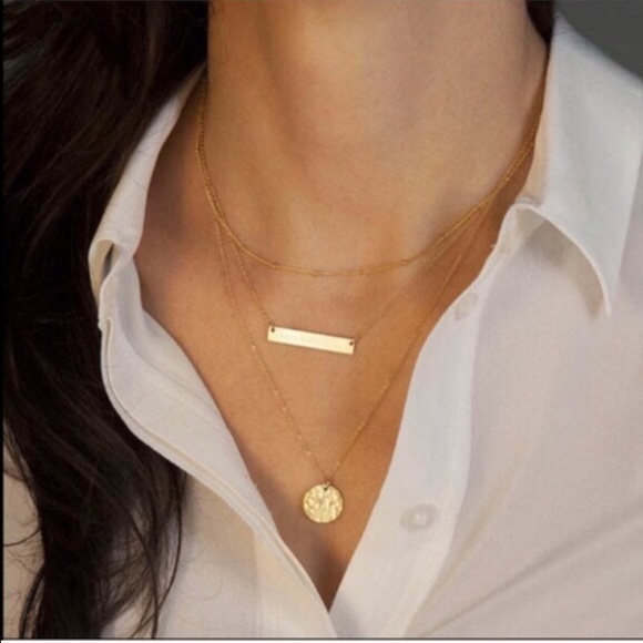 Three Layer Gold Chain