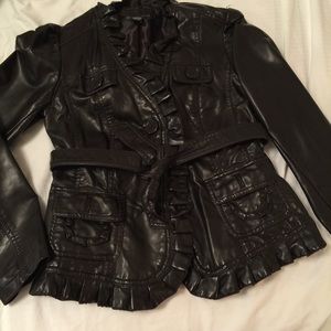 INC leather Jackie