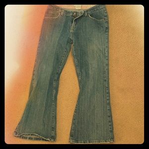 Levi's stretch flare jeans size 16 1/2
