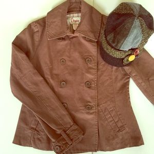 The Original Light Brown Pea Coat