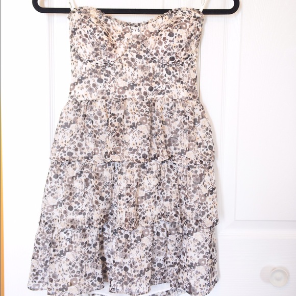 Guess strapless dress