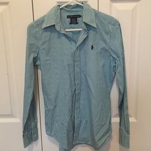 Slim fit RL button down!