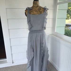 Sea foam green Maxi Dress