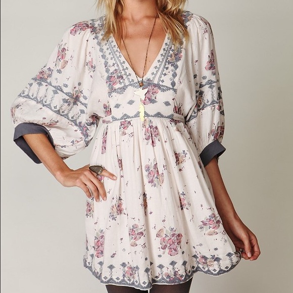 Free People Floral Maharani Dress, Size M