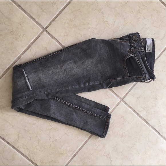 RSQ DARK GREY WASH SKINNY JEANS