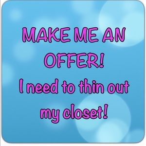All offers considered