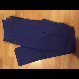 High rise skinny jeans